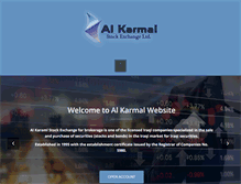 Tablet Screenshot of isx-karmal.com